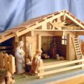 creche de noel artisanale